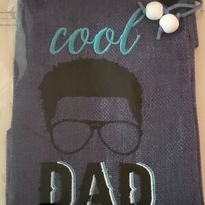 Cool Dad Bottle Holder in Blue and Black